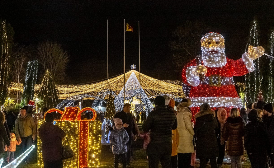 „Feerie de iarnă” la Galați