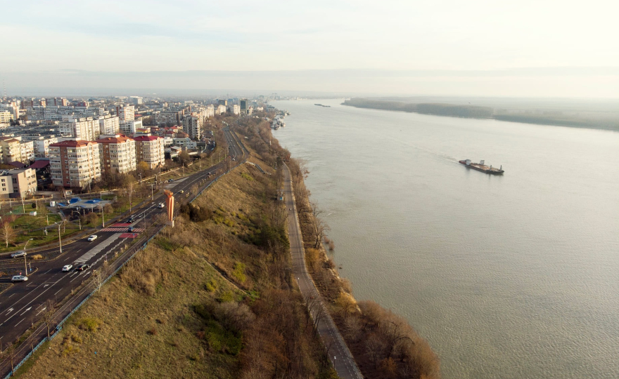 Parcări subterane pe Faleza Dunării