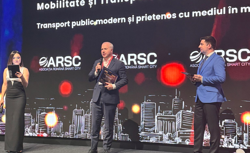 Galați Smart City: premiu pentru transport și mobilitate 