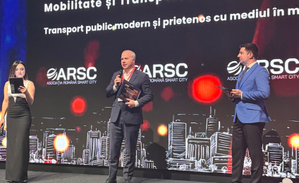 Galați Smart City: premiu pentru transport și mobilitate 