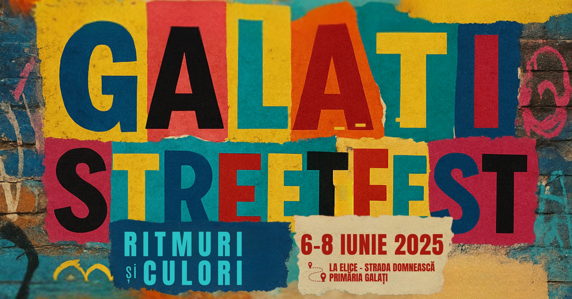 Programul evenimentelor Galați StreetFest 2025