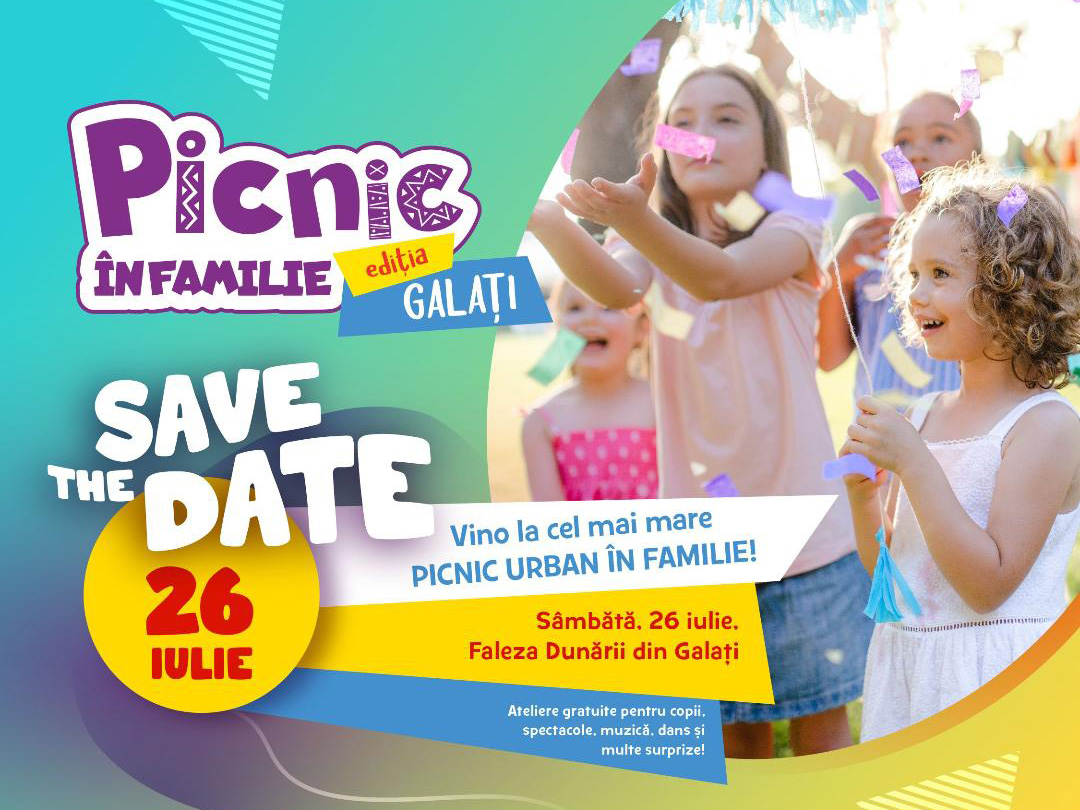 Picnic Urban in Familie la Galati