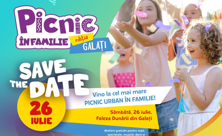 Picnic Urban in Familie la Galati