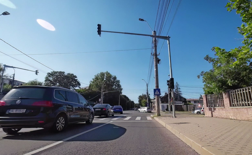 Semafoare noi pe strada Traian