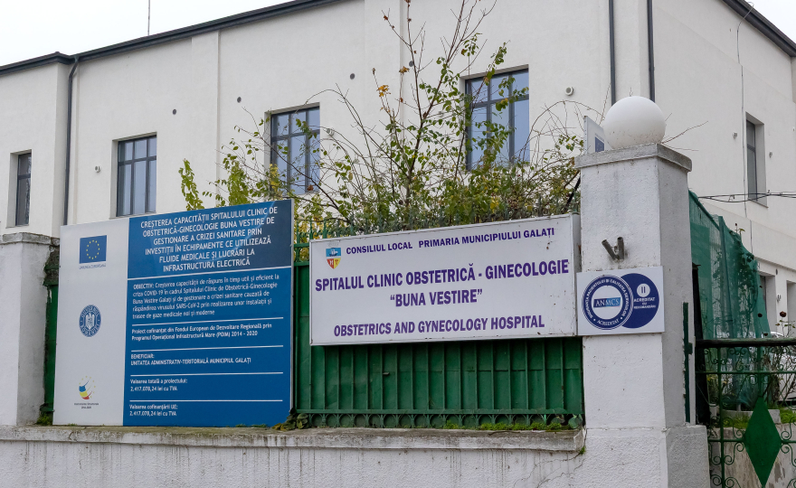Centru modern de îngrijiri paliative, la Maternitatea „Buna Vestire” din Galați