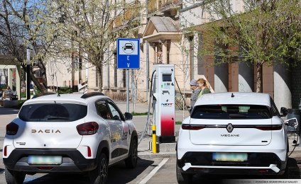 Noi stații pentru încărcarea mașinilor electrice, la Galați